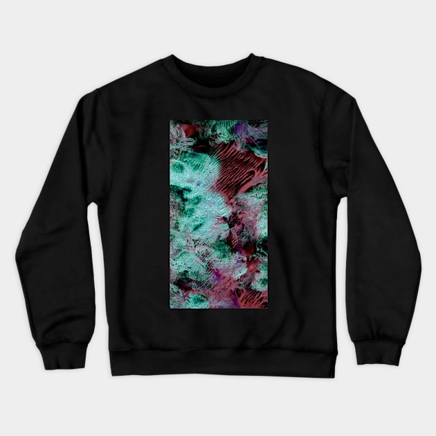 Abstract colorful background with hand-painted texture. Watercolor painting with splashes, drops of paint, paint smears. Design for the  fabric, wallpapers, covers and packaging, wrapping paper. Crewneck Sweatshirt by Olesya Pugach